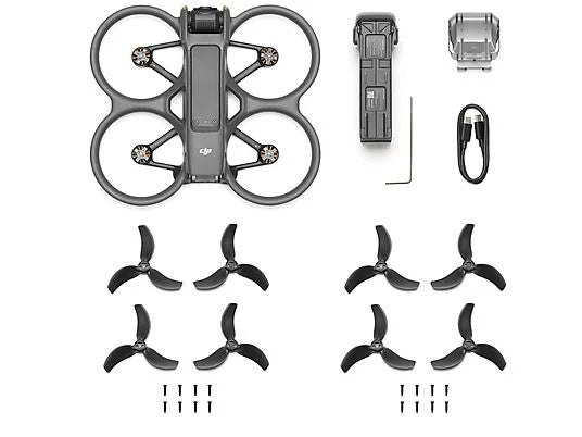 DJI Avata 2 Kameradrohne, Schwarz